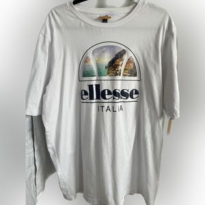 Men’s Ellesse 4XL tee. Excellent condition Italian shirt and motif
